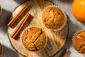 Homemade Sweet Pumpkin Bread Muffins