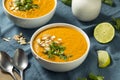 Homemade Thai Sweet Potato Soup