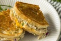 Homemade Toasted Tuna Melt Sandwich