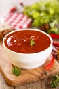 Homemade tomato sauce Royalty Free Stock Photo