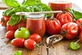 Homemade tomato sauce Royalty Free Stock Photo