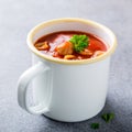 Homemade tomato soup Royalty Free Stock Photo