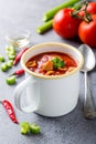 Homemade tomato soup Royalty Free Stock Photo