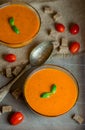 Homemade Tomato soup Royalty Free Stock Photo