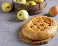 traditional apple pie dessert baking