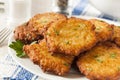 Homemade Traditional Potato Pancake Latke