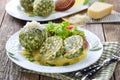 South Tyrolean spinach dumplings