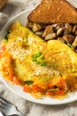 Homemade Veggie Omelette with Cheese