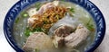 Homemade Vietnamese tapioca noodle soup BÃÂ¡nh canh giÃÂ² heo