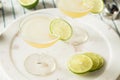 Homemade Vokda Gimlet Cocktail