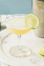 Homemade Vokda Gimlet Cocktail