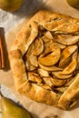 Homemade Warm Cinnamon Pear Galette