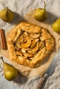 Homemade Warm Cinnamon Pear Galette