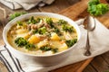 Homemade Warm Creamy Tuscan Soup Royalty Free Stock Photo