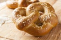 Homemade Warm Soft Pretzel