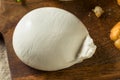 Homemade White Italian Burrata Cheese