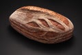 Homemade whole wheat sourdough freshly baked bread Royalty Free Stock Photo