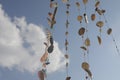 Homemade Wind Chimes Hanging