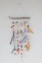 Homemade Wind Chimes from Seashell Hanging