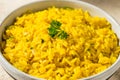 Homemade Yellow Mediterranean Rice