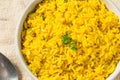 Homemade Yellow Mediterranean Rice