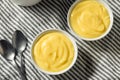 Homemade Yellow Vanilla Pudding