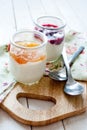 Homemade yogurt Royalty Free Stock Photo