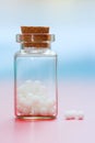 Homeopathic medication Royalty Free Stock Photo
