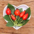 Homeopathy and cooking with rose hip