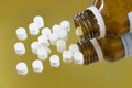 Homeopathy schussler pills Royalty Free Stock Photo