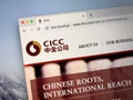 Homepage of China International Capital Corporation CICC
