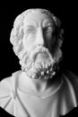 Homer is the author of the poems, Iliad and Odyssey known as Royalty Free Stock Photo