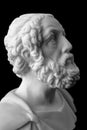 Homer is the author of the poems, Iliad and Odyssey known as Royalty Free Stock Photo