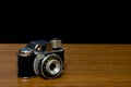 Homer Subminiature Miniature 17.5mm Film Camera One of the smallest camera in the world it`s Japanese Royalty Free Stock Photo