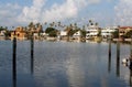 Homes by the bay Royalty Free Stock Photo