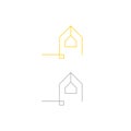 HOMES SIGN SYMBOL LOGO REAL ESTATE HOME BUILDING COMPANY