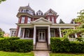 Homes on Third Street in Downtown Historic Federick, Maryland Royalty Free Stock Photo