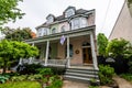 Homes on Third Street in Downtown Historic Federick, Maryland Royalty Free Stock Photo