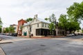 Homes on Third Street in Downtown Historic Federick, Maryland Royalty Free Stock Photo