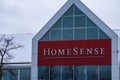 HomeSense store in winter, Ottawa