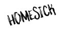 Homesick rubber stamp Royalty Free Stock Photo