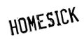 Homesick rubber stamp Royalty Free Stock Photo