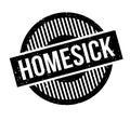 Homesick rubber stamp Royalty Free Stock Photo