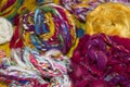 Homespun art yarns