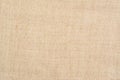 Homespun linen canvas background. Handmade linen fabric texture 2. Royalty Free Stock Photo