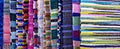 Homespun Multicolored Rugs Royalty Free Stock Photo