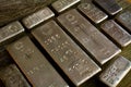 Homestake Mining Company Silver Bullion Bars