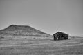 Homestead Cabin on the Prairie