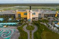 Aerial drone photo Homestead Speedway Miami FL, USA