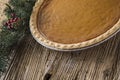 Homestyle Holiday Pumpkin Pie